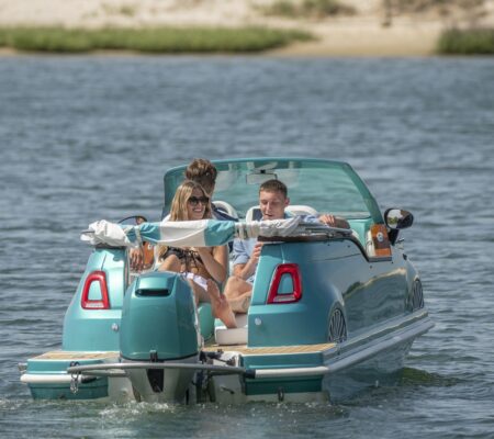 16′ 2024 FIAT 500 WATER TAXI/TUBING CAR BOAT