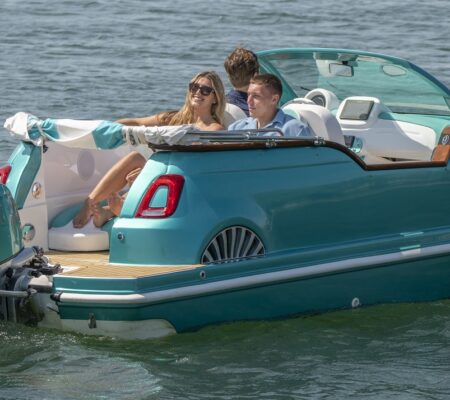 16′ 2024 FIAT 500 WATER TAXI/TUBING CAR BOAT