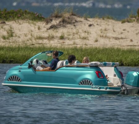 16′ 2024 FIAT 500 WATER TAXI/TUBING CAR BOAT