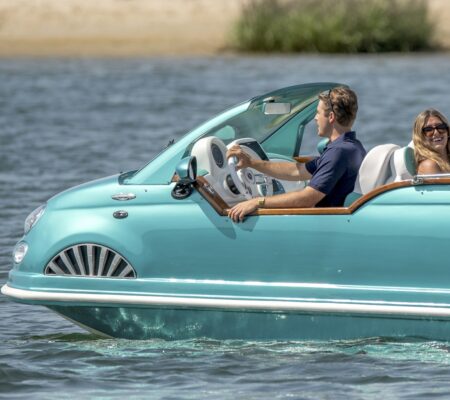 16′ 2024 FIAT 500 WATER TAXI/TUBING CAR BOAT