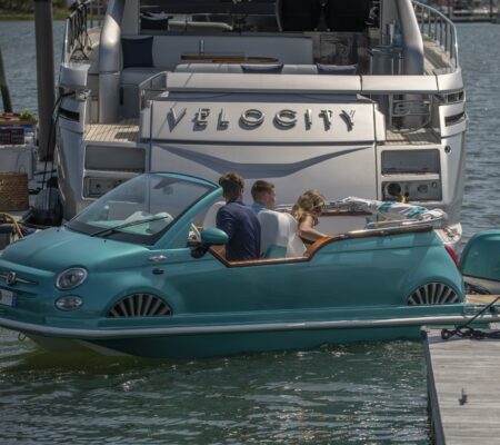 16′ 2024 FIAT 500 WATER TAXI/TUBING CAR BOAT