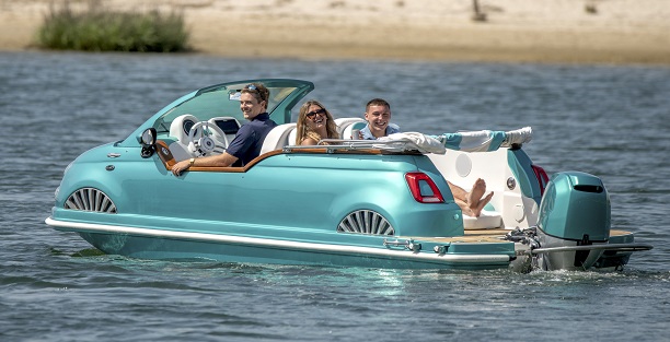 16′ 2024 FIAT 500 WATER TAXI/TUBING CAR BOAT