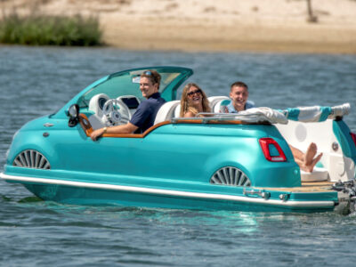 16′ 2024 FIAT 500 WATER TAXI/TUBING CAR BOAT