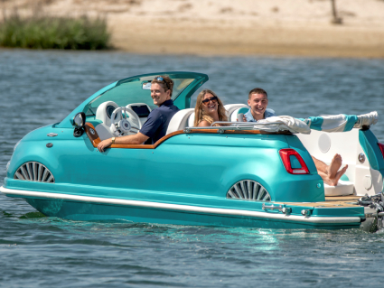 16′ 2024 FIAT 500 WATER TAXI/TUBING CAR BOAT